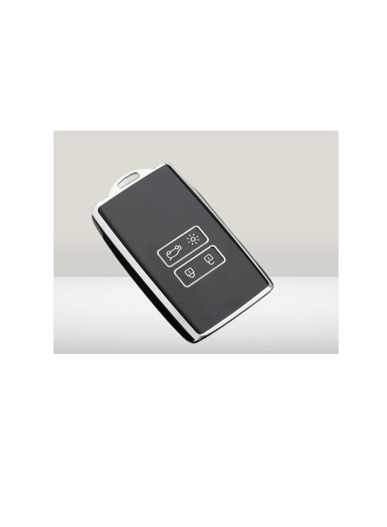 Remote Cover compatible with Renault Clio Kadjar Koleos Megane Zoe Scenic Arkana Captur Case 4 Button Key - Image 2