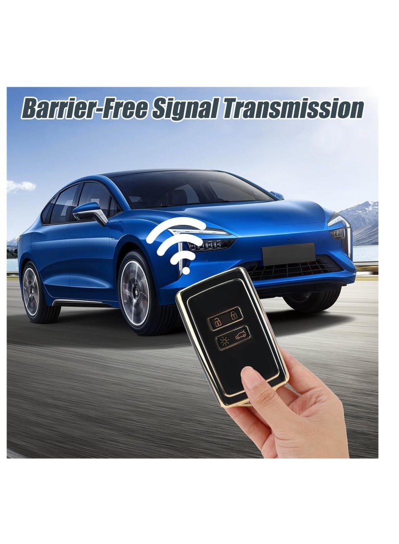 Remote Cover compatible with Renault Clio Kadjar Koleos Megane Zoe Scenic Arkana Captur Case 4 Button Key - Image 4