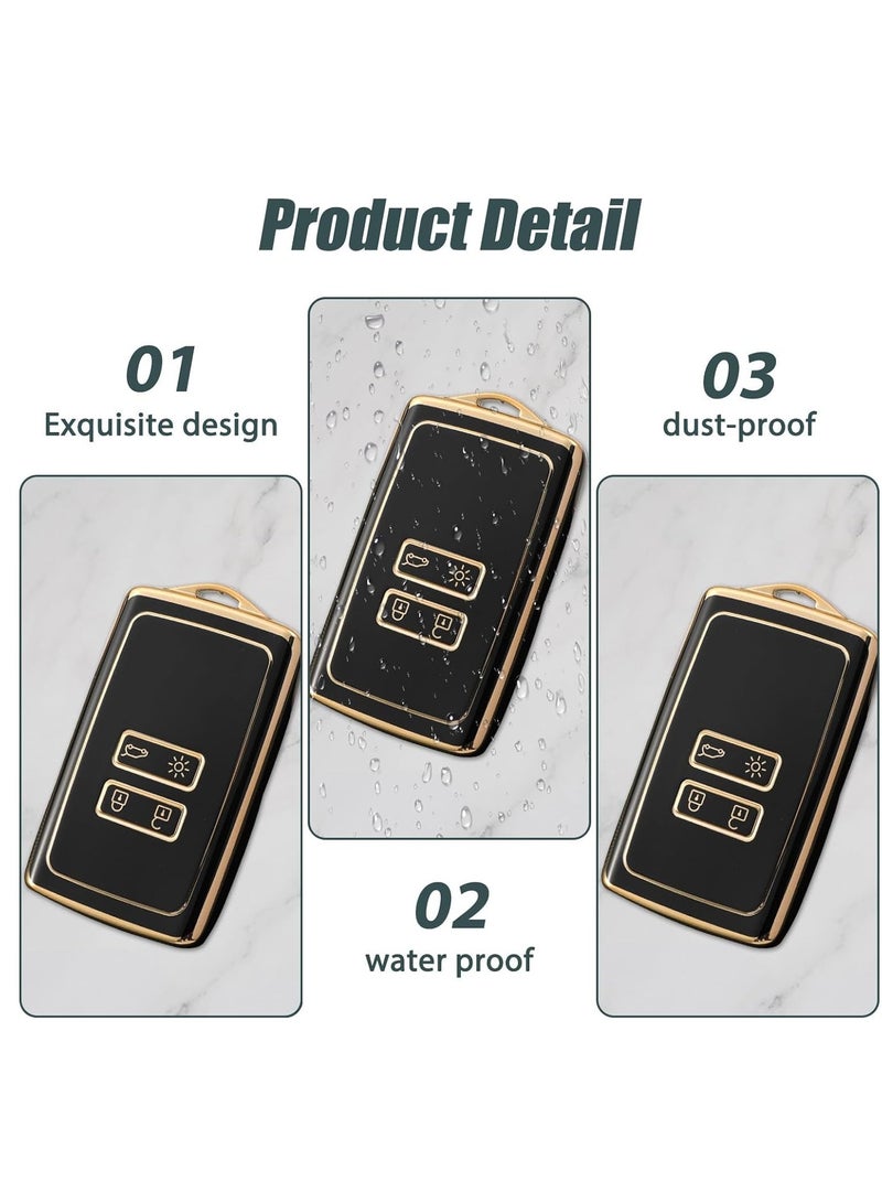 Remote Cover compatible with Renault Clio Kadjar Koleos Megane Zoe Scenic Arkana Captur Case 4 Button Key - Image 5