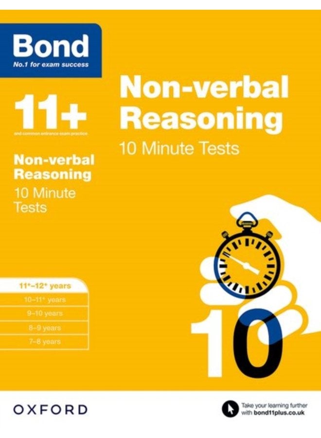 Bond 11 Non verbal Reasoning 10 Minute Tests 11 12 years - Paperback
