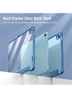 Hybrid Case for iPad Air 5th/4th Gen 10.9 Inch Slim Clear Transparent Back  Cover 