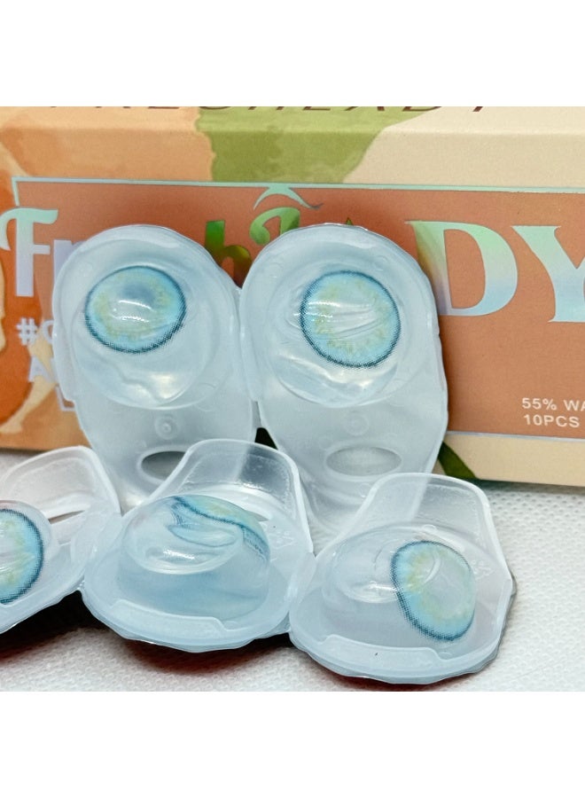 Fresh Lady Russian Blue Contact Lenses - Image 1