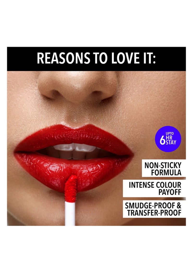 بلو هيفين كوزمتكس أحمر شفاه سائل غير لامع من بلو هيفين هايبرستاي 6 مل، بني زنجبيل 12 - Image 4