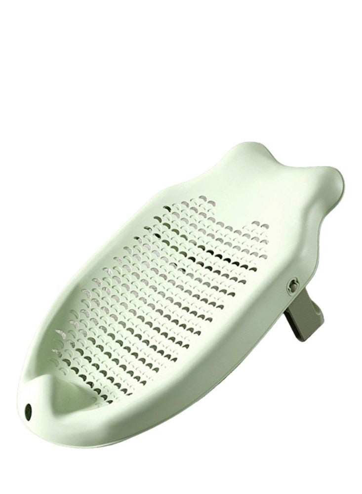 turtees حمام تورتيز® للأطفال غير قابل للانزلاق وقابل للغسل، مقعد دعم شبكي للاستحمام - Image 1