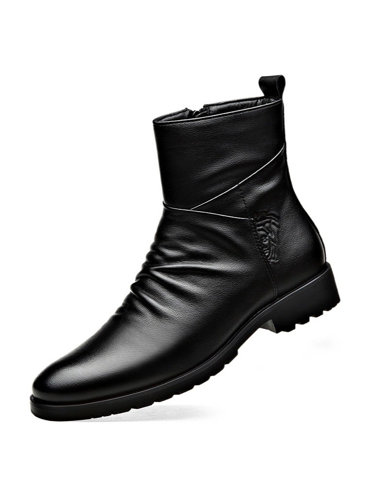 KUYING New Fashion Men's Martin Boots  - Image 1