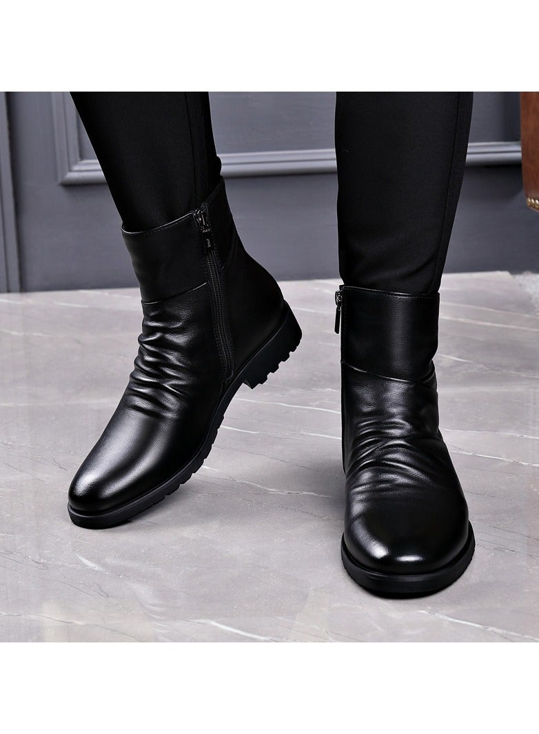 KUYING New Fashion Men's Martin Boots  - Image 3