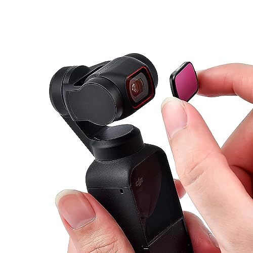 Careflection Professional Filter for DJI OSMO Pocket 2 /DJI Pocket 1 Camera Lens Glass Magnetic Cover Optical Multi Layer Coated Quick Release Kit: Anti-Scratch,Dust Protective (MCUV) - Image 3