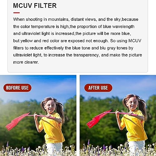 Careflection Professional Filter for DJI OSMO Pocket 2 /DJI Pocket 1 Camera Lens Glass Magnetic Cover Optical Multi Layer Coated Quick Release Kit: Anti-Scratch,Dust Protective (MCUV) - Image 2