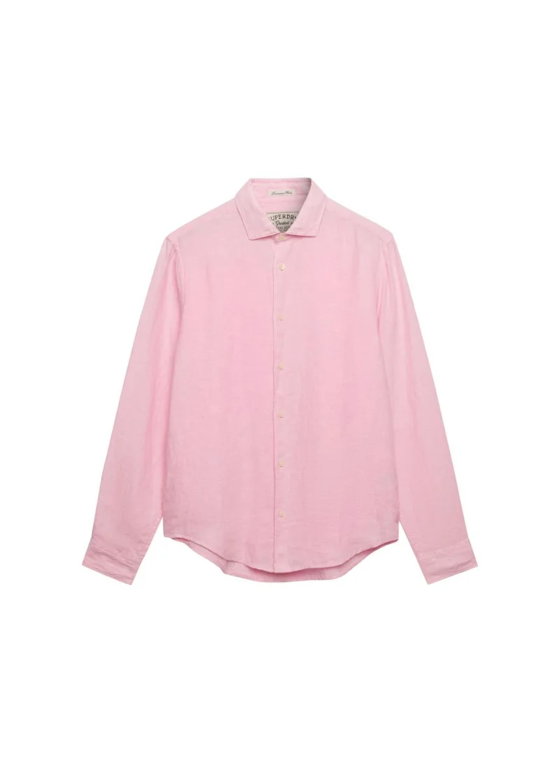 Superdry  Riviera Long Sleeve Linen Shirt for Men | Best Price UAE
