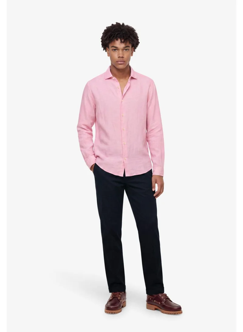 Superdry  Riviera Long Sleeve Linen Shirt for Men | Best Price UAE