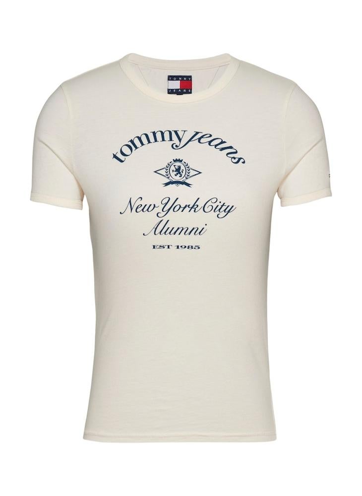 TOMMY JEANS Crew Neck Logo T-Shirt  - Image 5