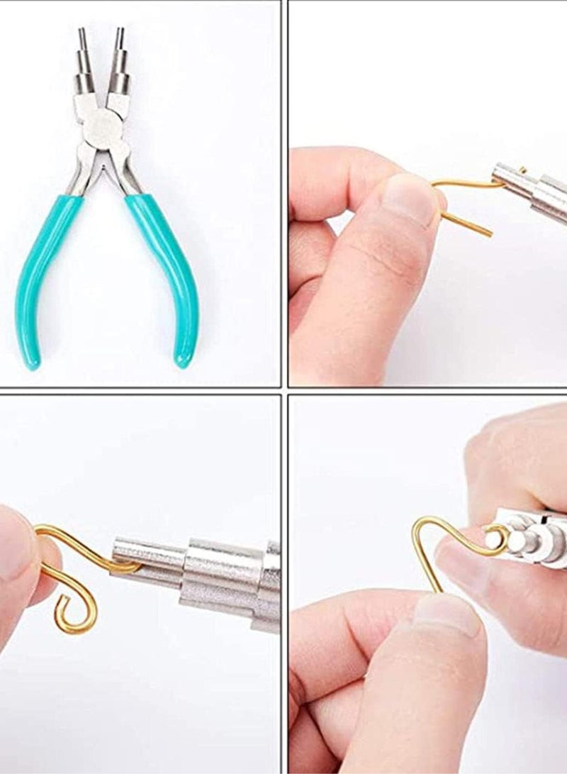 GGOOT Nylon for Head Steel Jaw Pliers for Beading Looping Shaping Wire Jewelry Making Tool Hardware Accessories for Jewelry  - Image 2