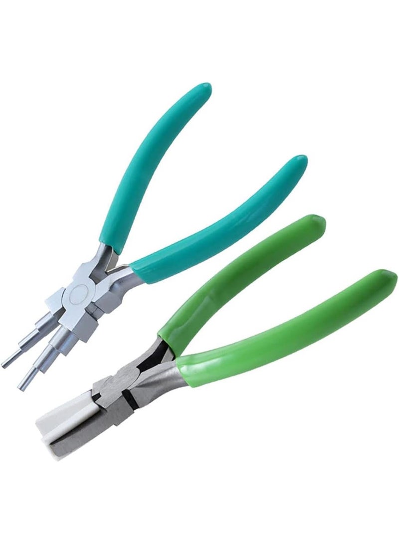GGOOT Nylon for Head Steel Jaw Pliers for Beading Looping Shaping Wire Jewelry Making Tool Hardware Accessories for Jewelry  - Image 1