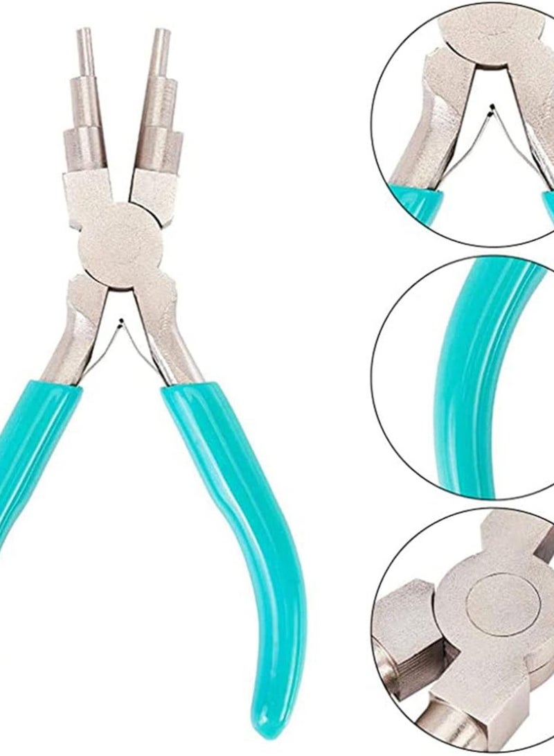GGOOT Nylon for Head Steel Jaw Pliers for Beading Looping Shaping Wire Jewelry Making Tool Hardware Accessories for Jewelry  - Image 3