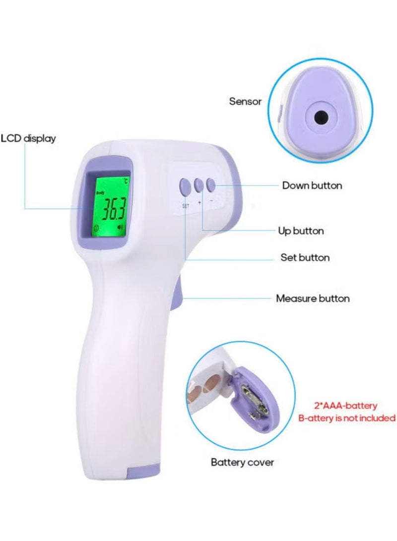 AiQUE Multifunctional Digital Infrared Thermometer – Contactless, Fast & Accurate Temperature Measurement for Baby & Adults - Image 3