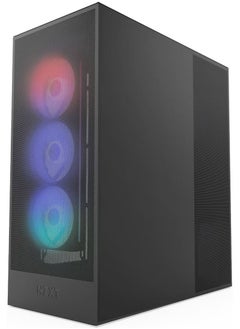 NZXT H7 Flow RGB 2024 | Mid-Tower ATX Airflow Case with RGB Fans | Supports Bottom Fans for Direct GPU Cooling | Includes 360mm RGB Single-Frame Fan Unit | Cable Management |  - Image 1