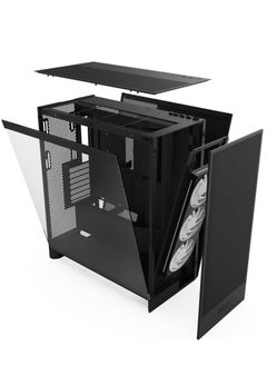 NZXT H7 Flow RGB 2024 | Mid-Tower ATX Airflow Case with RGB Fans | Supports Bottom Fans for Direct GPU Cooling | Includes 360mm RGB Single-Frame Fan Unit | Cable Management |  - Image 5