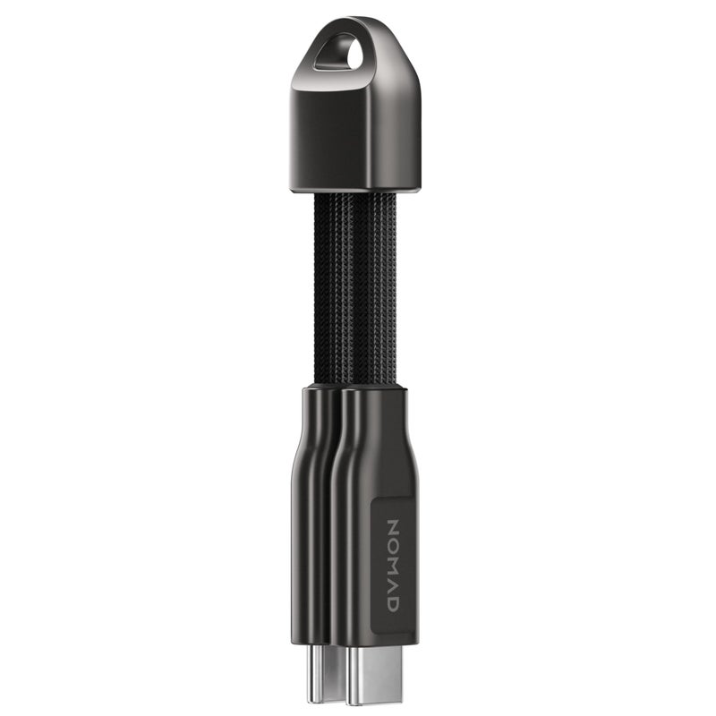 NOMAD ChargeKey 240W V2 - USB C to USB C Keychain Charger - The Ultimate Charging Solution for The Modern, Portable Charger for iPhone, USB Keychain - Image 1