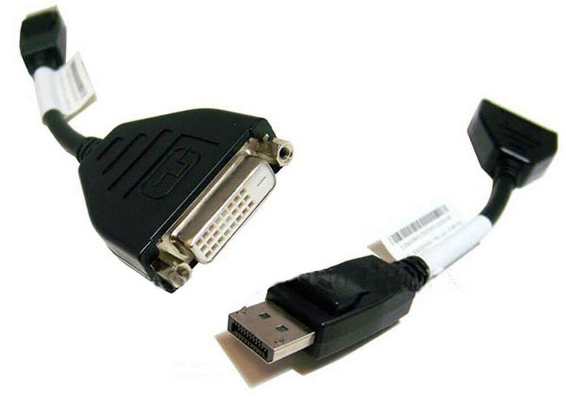 CARE CASE ® DisplayPort to DVI-D Single Link Adapter Cable, Display Port DP to DVI(24+1) Converter Cable Passive Male to Female Black - Image 1