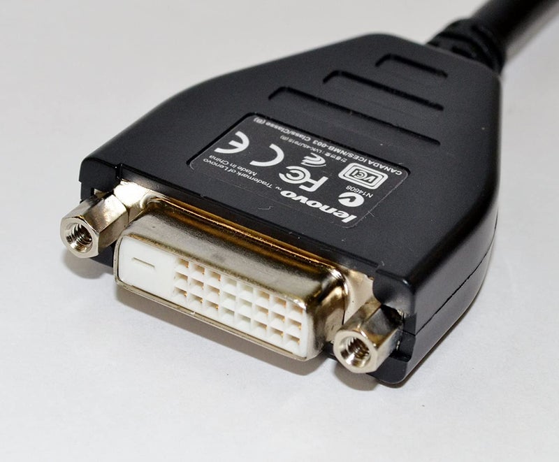 CARE CASE ® DisplayPort to DVI-D Single Link Adapter Cable, Display Port DP to DVI(24+1) Converter Cable Passive Male to Female Black - Image 2
