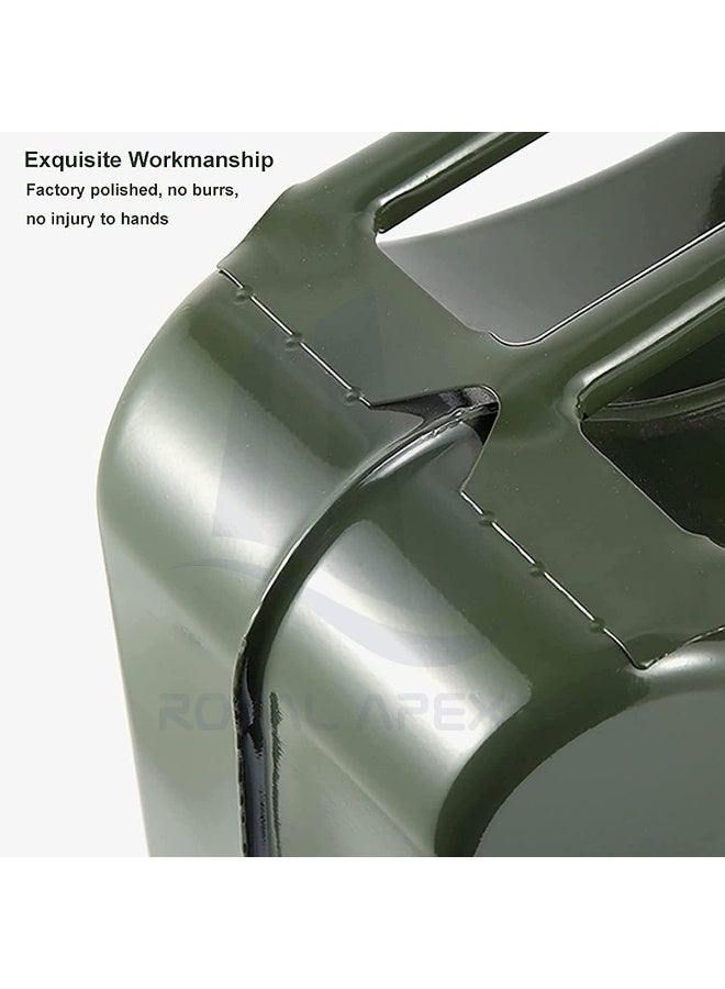 Biella Metal Fuel Jerry Can Holder Storage For Petrol Diesel Oil Liquids Containerã¢Â‚¬Â€20L Green - Image 5