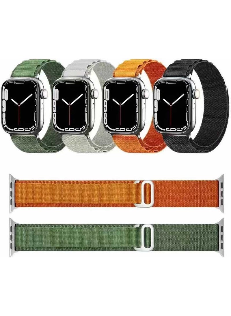 BLS Store Watch 10 42MM Compatible Zore Krd-74 Mesh Strap-Light Green  - Image 3