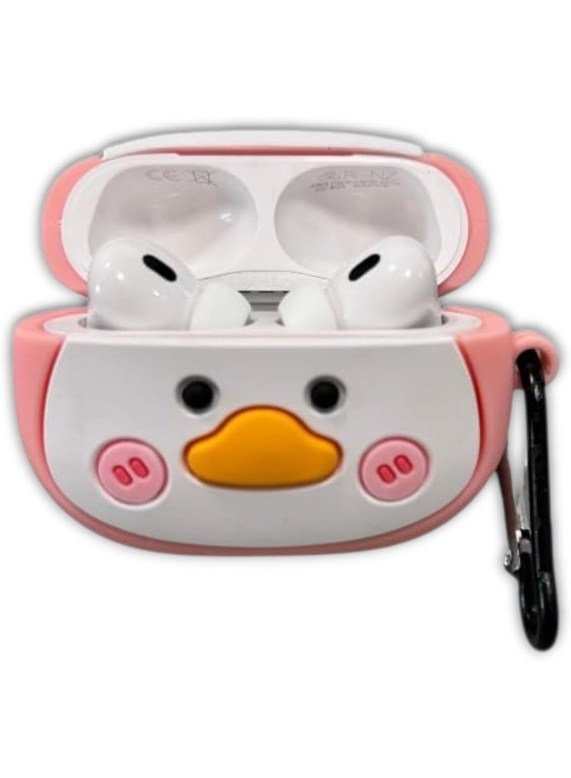 Case Soft Silicone Shockproof Cover for Apple Airpods 3 New 3D Cute Cartoon Creative Fun Case Skin with Keychain Design - Image 1