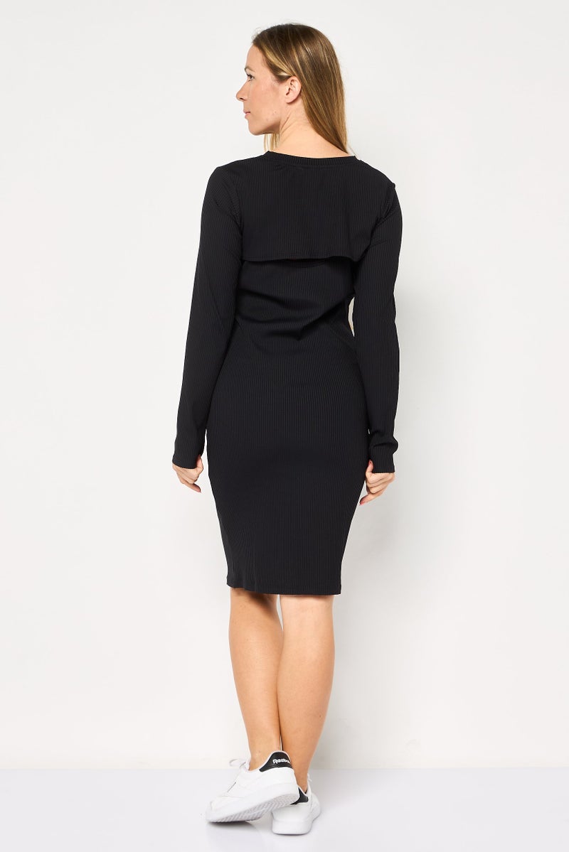 DKNY Sport Women Sportswear Fit Outdoor Dress, Black - Image 4