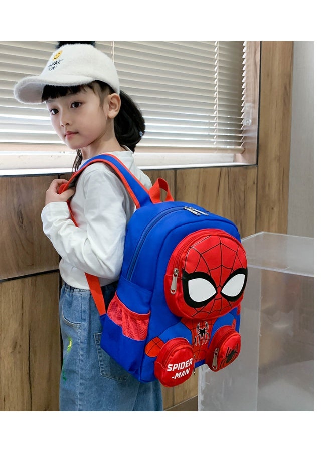 S-Quality Spider-Man Kids’ School Backpack – Lightweight, Durable & Comfortable for Boys and Girls - Image 4