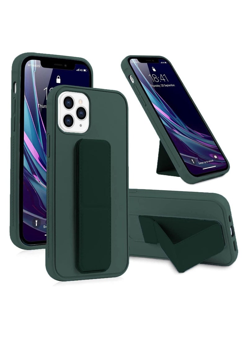 Back Stand Case with Magnet Holder Hand Grip Magnetic Car Mount Anti Scratch Shockproof Cover Case for iPhone 14 Pro Max