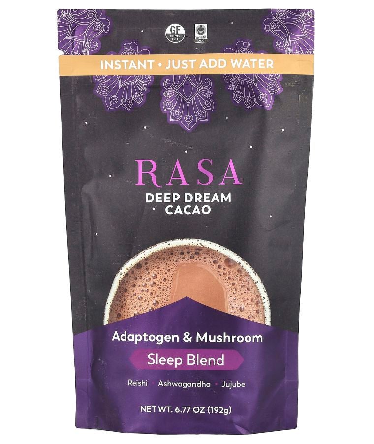 Adaptogen & Mushroom Sleep Blend Instant Deep Dream Cacao 6.77 oz (192 g)
