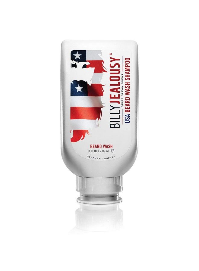Billy Jealousy Usa Beard Wash For Men Enriched With Softening & Hydrating Aloe Plus Strengthening And Conditioning Green Tea Extracts For Manageable And Frizzfree Hair 8 Fl Oz - Image 2
