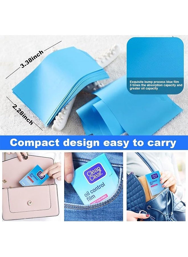 Clean & Clear Oil Control Film, Oil Blotting Paper Oil Absorbing Facial Sheets, Makeup Friendly High Performance Handy Face Blotting Paper for Oily Skin, 60 Sheets ﻿ - Image 5