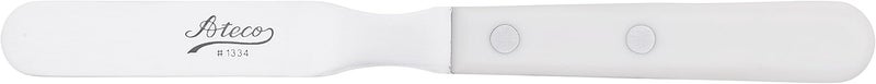 1334 Straight 4-Inch Stainless Steel Blade, Plastic Handle, Dishwasher Safe Icing Spatula
