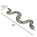 FUTUREPLUSX 3PCS Inflatable Fake Snake 39 inch Inflatable Animals Blow Up Pool Snake Floats for Jungle Party Decorations Reptile Rainforest Theme Decor - Image 2