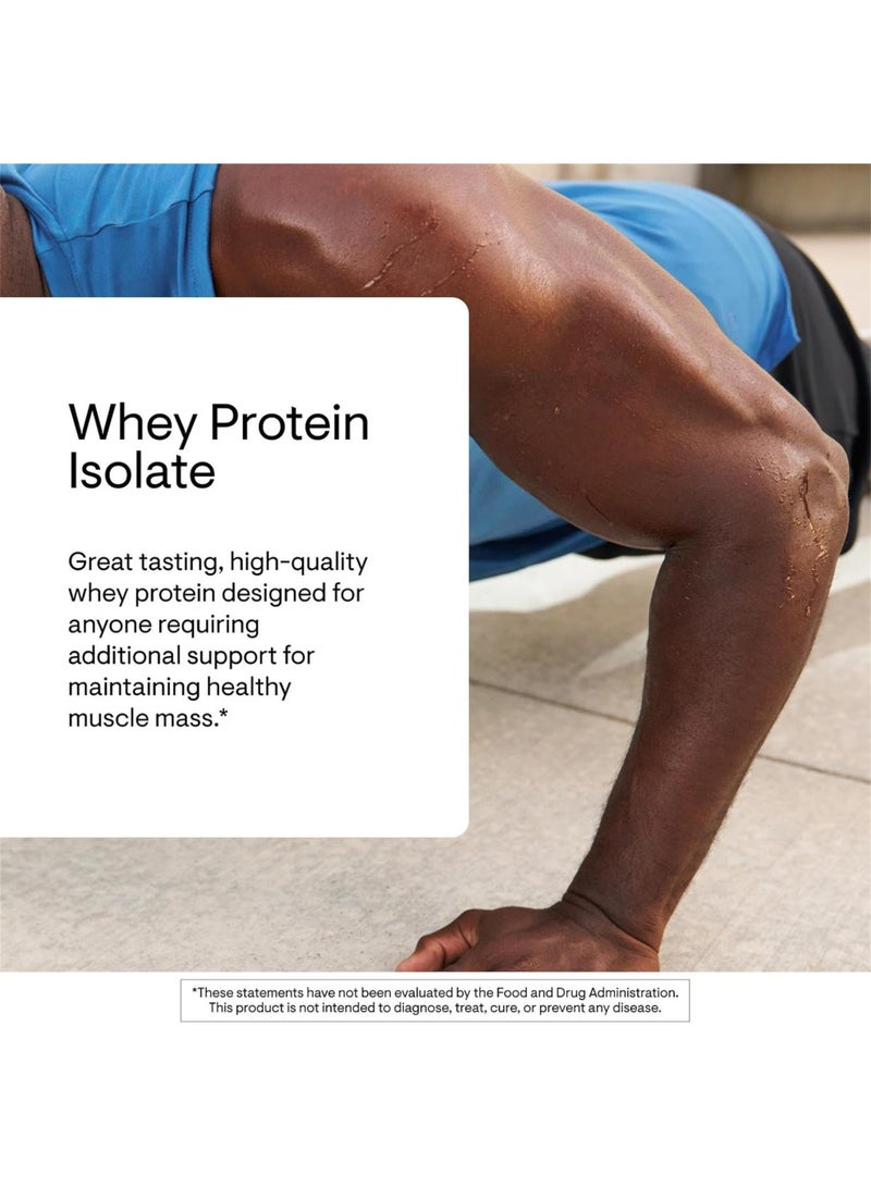 Thorne Whey Protein Isolate Vanilla Flavored 21g Protein 3g Suger 100 Calories Dietary Supplement 14 Packets - 0.98 OZ (27.9 G) / TOTAL NET WT 13.78 OZ (390.6 G) - Image 3