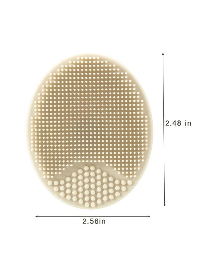 PandaEar PandaEar 3 Pack Baby Brush and Comb Set Newborn, Silicone Cradle Cap Brush for Babies, Soft Newborn Hair Brush with Soft Goat Bristles, Wooden Toddler Comb Hairbrush Set for Boys and Girls - Image 3