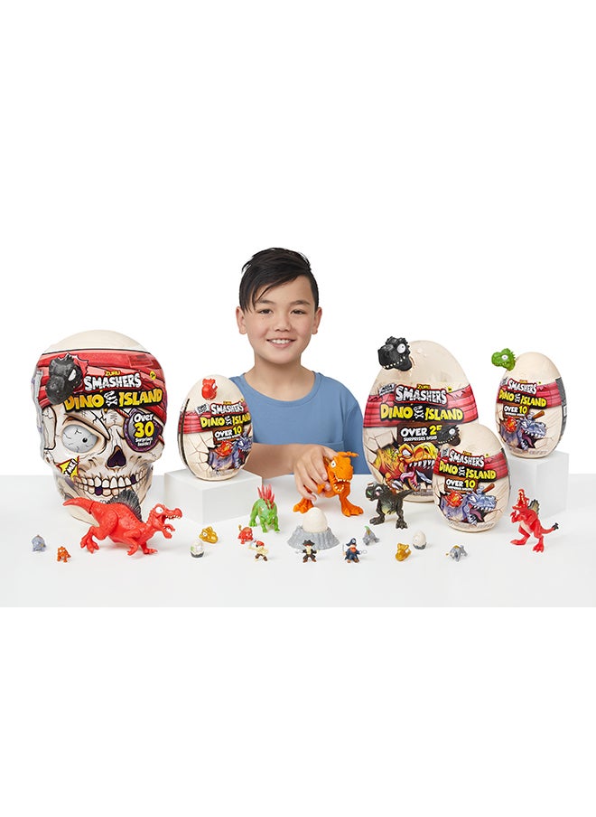 SMASHERS - Smashers Dino Island Giant T-Rex Skull with 30+ Surprises and Mini Eggs, Dinosaur Discovery Toy For Kids,Boy Girl, Age 5+ - Image 1