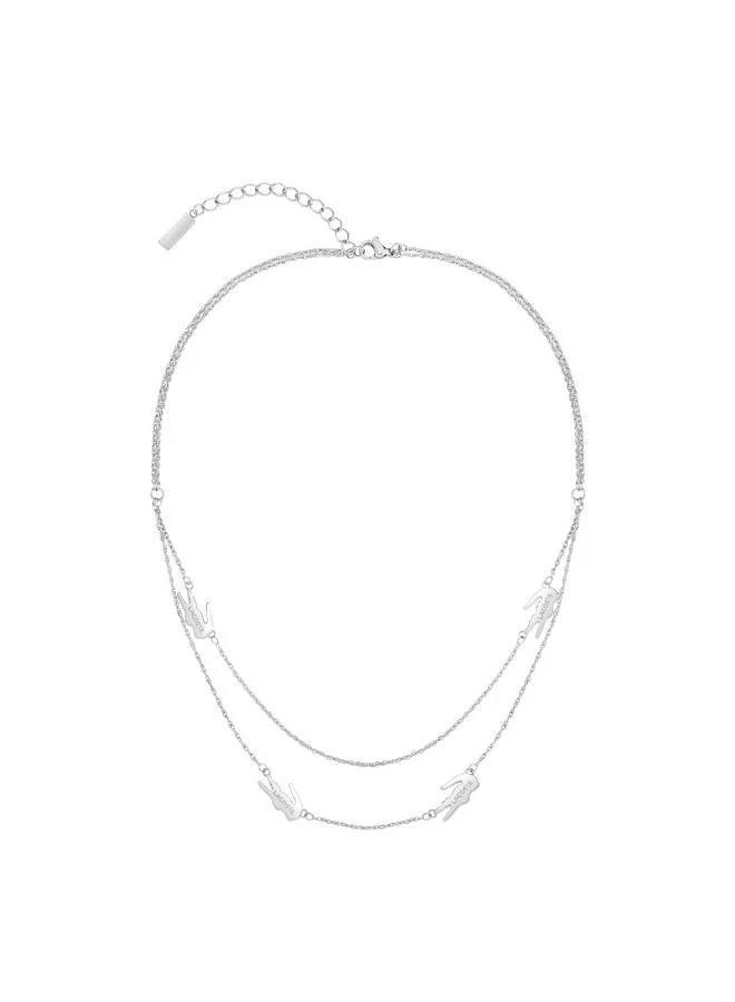 LACOSTE Chain & Charm Necklace