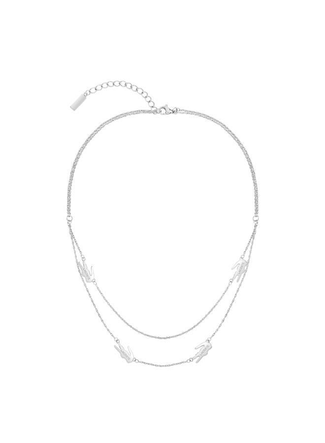 LACOSTE Chain & Charm Necklace - Image 1