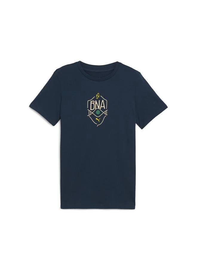 Puma Neymar JR "BNA" Logo Tee Youth