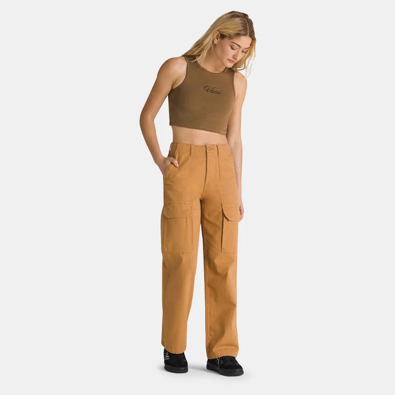 VANS Women's Small Staple Crop Tank Top