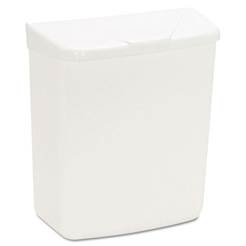 Hospeco Feminine Hygiene Receptacle, White ABS Plastic, 250-201W - Image 4