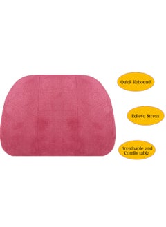 AGC Memory Foam Car Headrest Pillow Ergonomic Neck Support Cushion for Driving & Travel - Breathable Fabric, Adjustable Strap, Universal Fit for Cars, Office Chairs & Home HC-1012 Maroon - pzsku/Z2912F263FF0AB9680924Z/45/1741235837/c275f651-b910-48f5-993a-38dece2c0dc0