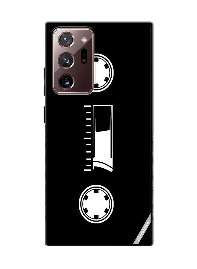 VR CREATIVE Protective Case Cover For Samsung Galaxy Note20 Ultra 5G Cassette Tape Design Multicolour - Image 1
