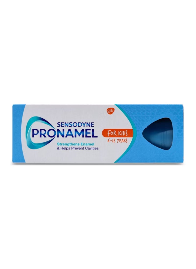 SENSODYNE PRONAMEL Sensodyne Pronamel Toothpaste for Kids 6-12 years, 50ml 