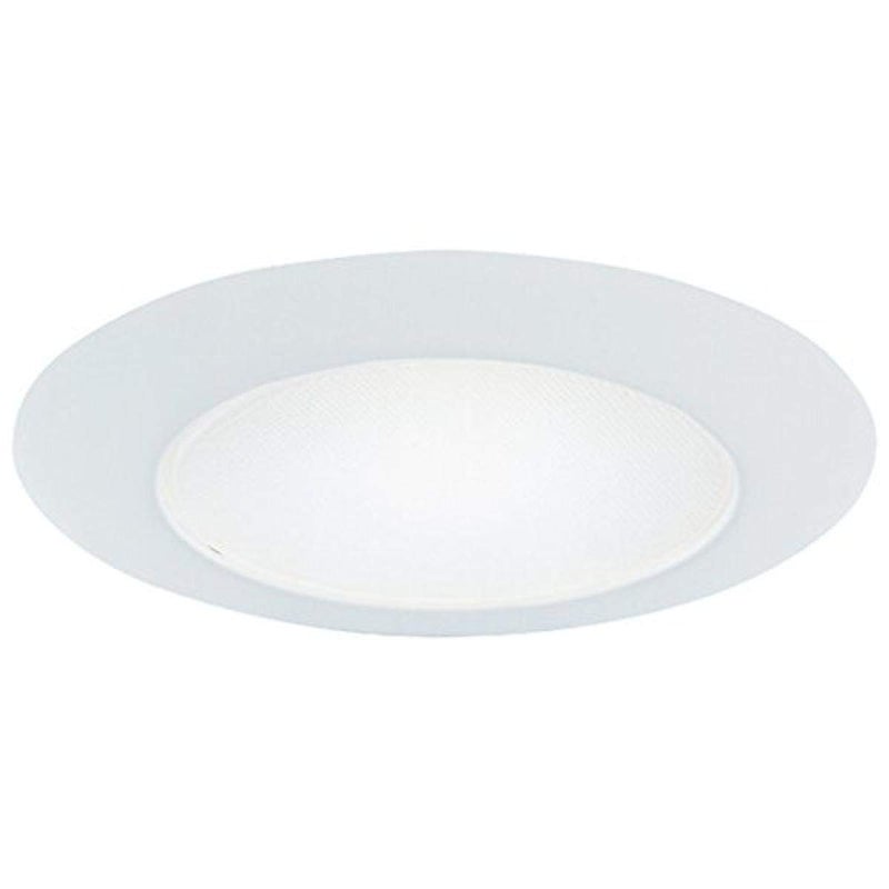 Halo Recessed 70P 6Inch Trim with Frosted Albalite Lens White