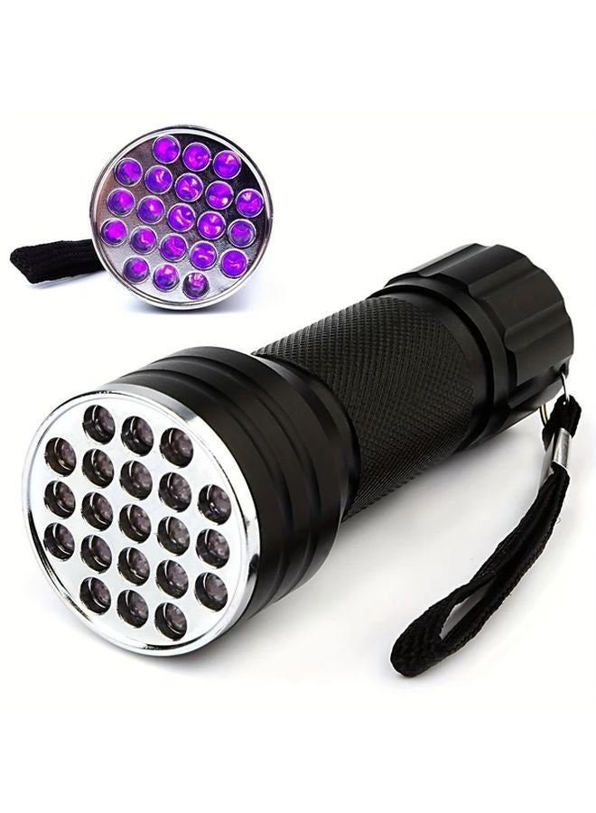 21 LED UV Flashlight For Pet Urine Detection Scorpion Hunting Fluorescent Agent - Image 5
