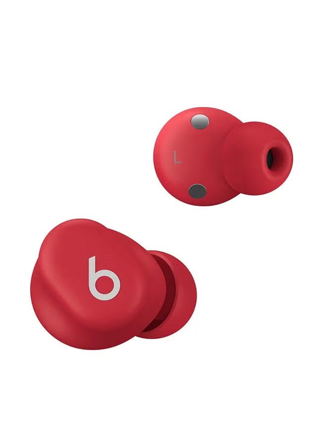 beats Apple Beats Solo Buds True Wireless Earbuds Transparent Red - Image 3