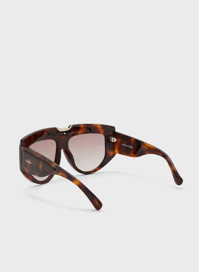MaxMara Classic Vintage Oversized Sunglasses